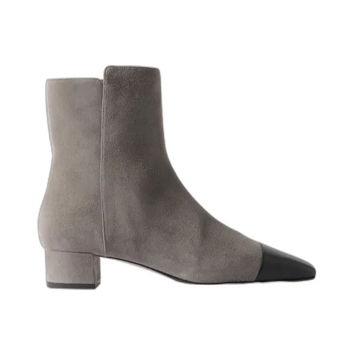 French Flirt Suede Ankle Boots