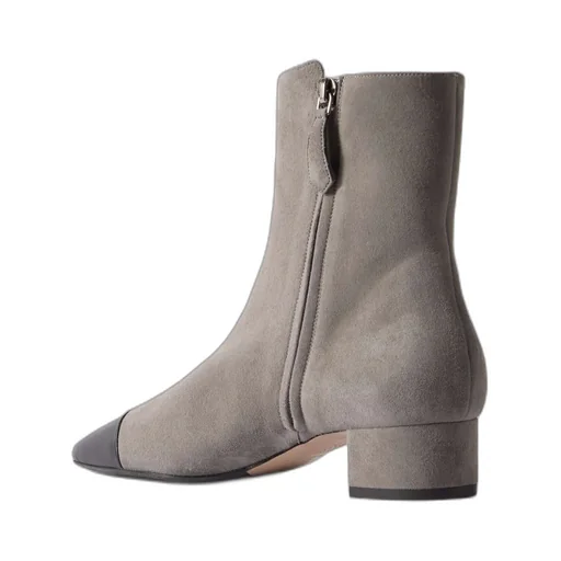 French Flirt Suede Ankle Boots