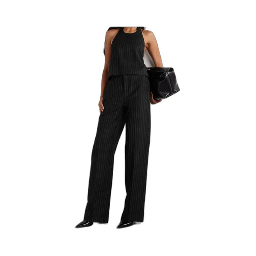 Straight-Leg Casual Pants