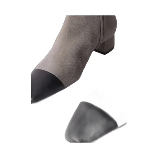 French Flirt Suede Ankle Boots