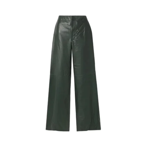 Patchwork Wide-Leg Casual Pants