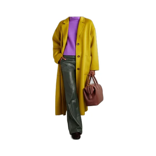 Patchwork Wide-Leg Casual Pants