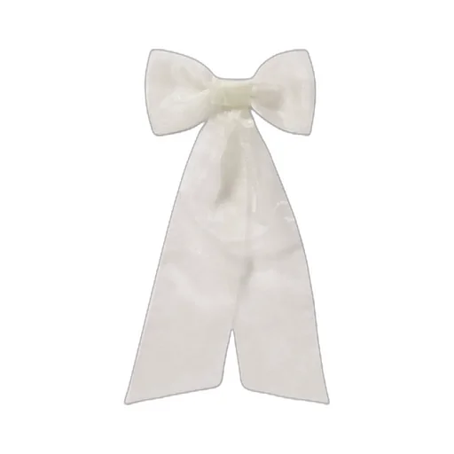 Marjorie Organza Bow Hair Clip