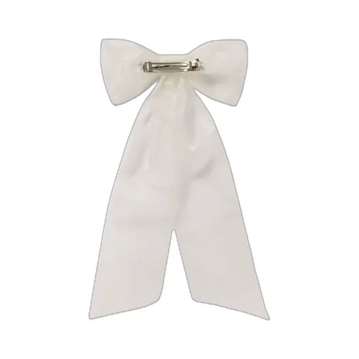 Marjorie Organza Bow Hair Clip