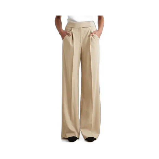 Wide-Leg Casual Pants