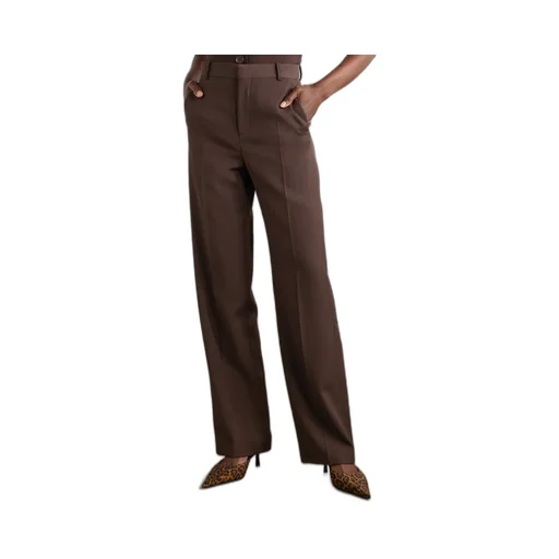 Straight-Leg Casual Pants