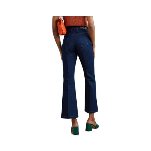 High-Waisted Straight Leg Jeans