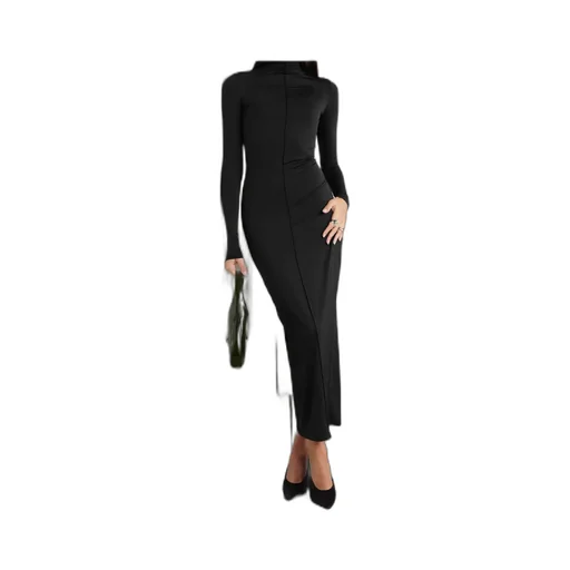 Long-Sleeved Dress