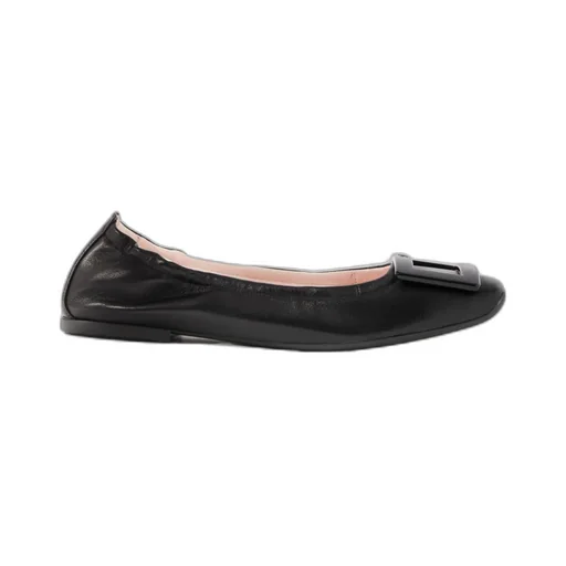 Viv Pocket Logo Flats