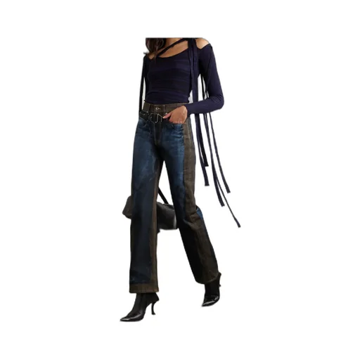 High-Waisted Jeans