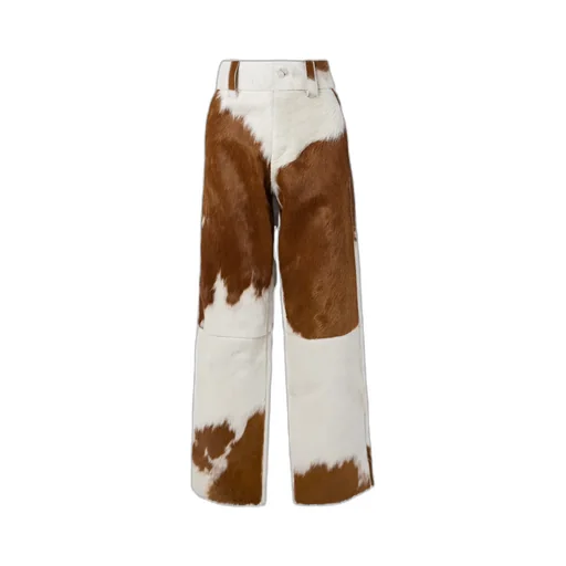 Sewed Printed Casual Pants