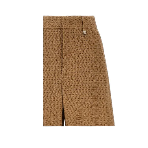 Giuseppe Di Morabito High Waist Wide-Leg Raffia Pants