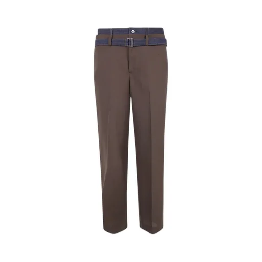 Belted Casual Pants