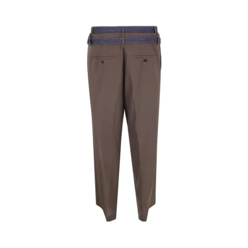 Belted Casual Pants