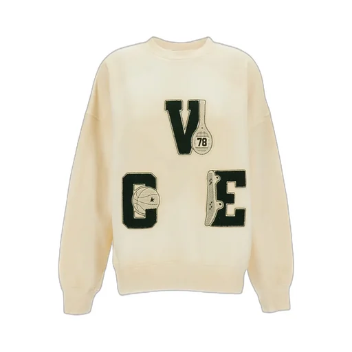 Golden Goose Deluxe Brand Vce Patch Crewneck Sweatshirt