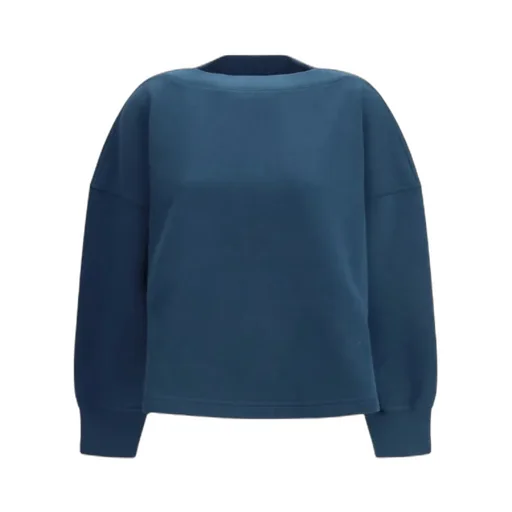 Boat-Neck Sweatshirt