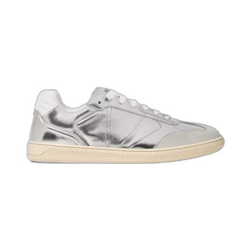 Versace Greca Court Metallic Sneakers