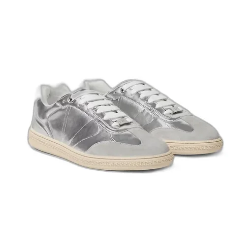Versace Greca Court Metallic Sneakers