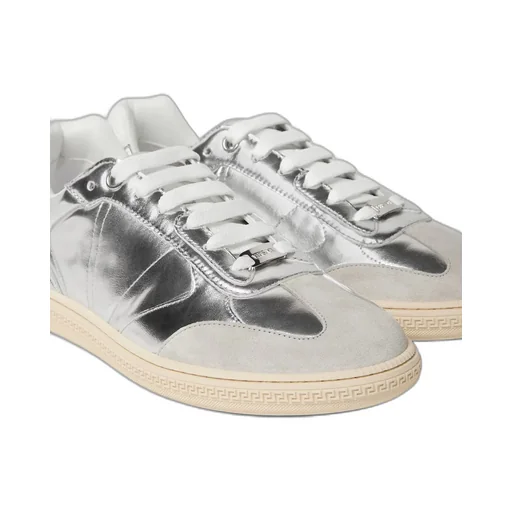 Versace Greca Court Metallic Sneakers