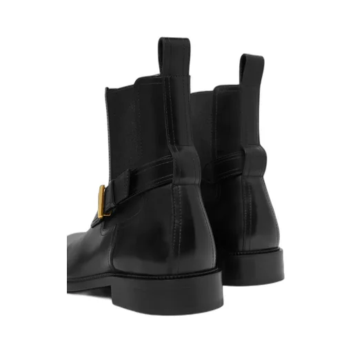 Versace V-Plaque Chelsea Boots
