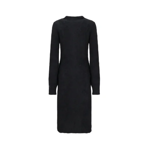 Single-Breasted Knitted Coat