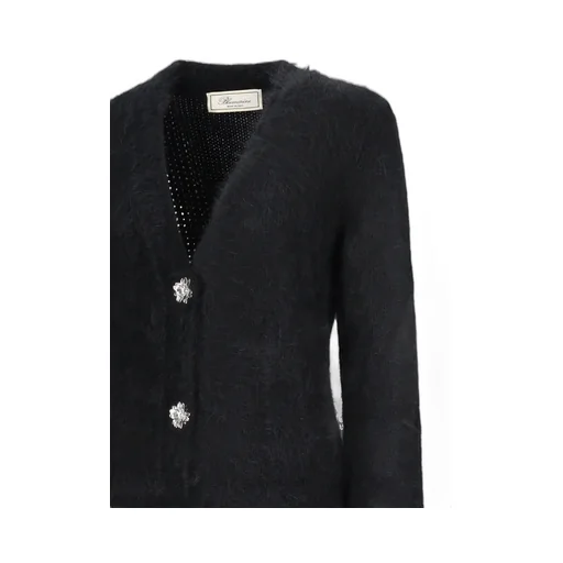 Single-Breasted Knitted Coat