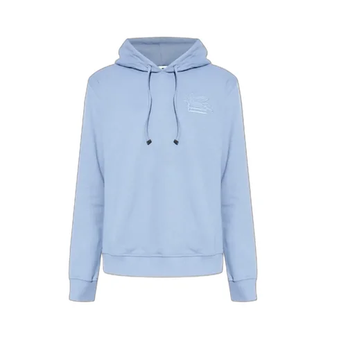 Etro Pegaso Embroidered Drawstring Hoodie