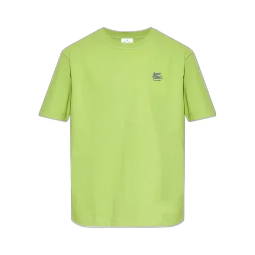 Etro Pegaso Printed Crewneck T-Shirt