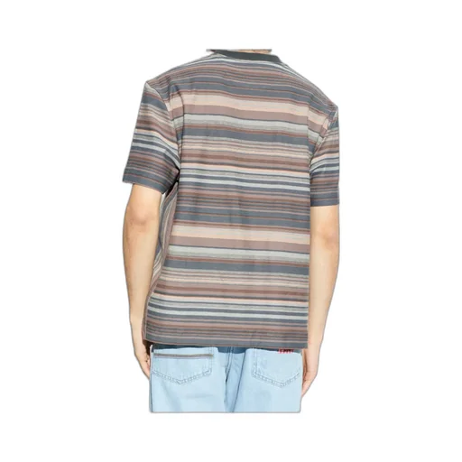 Paul Smith Striped Patterned Crewneck T-Shirt