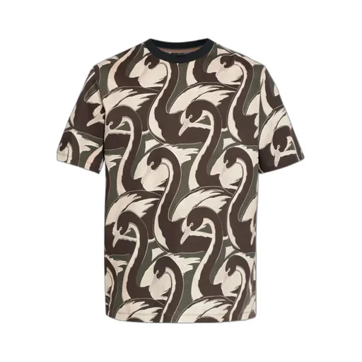 Paul Smith Swan Printed T-Shirt