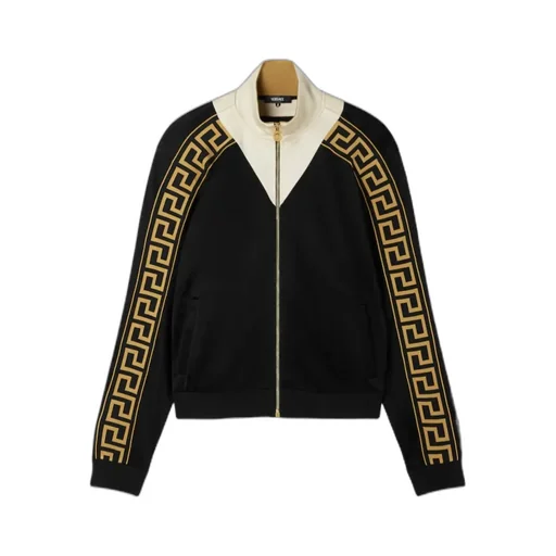 Versace Long-Sleeved Zipped Sweatshirt
