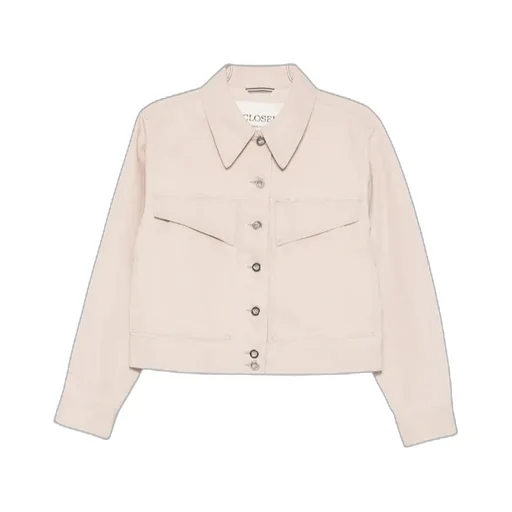 Button-Fastening Pocket Jacket