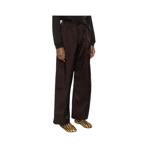 Button-Front Casual Pants