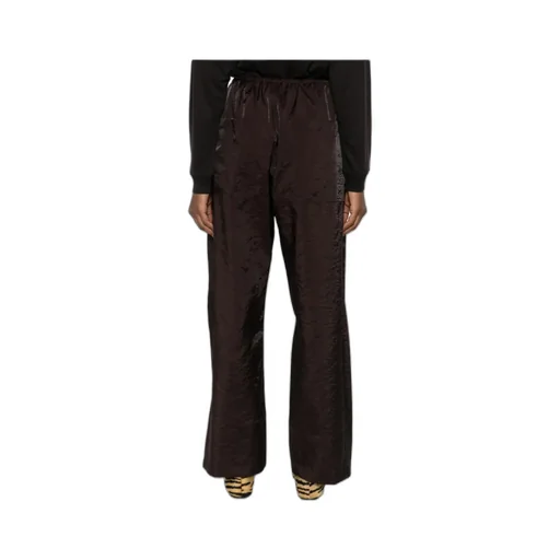 Button-Front Casual Pants