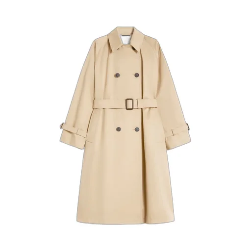 Long-Sleeved Trench Coat