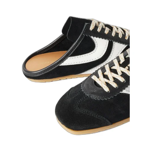 Dries Van Noten Round Toe Lace Up Sneakers