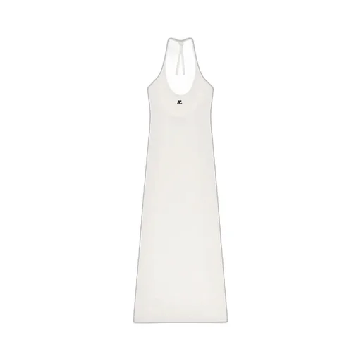 Halter Neck Spaghetti Strap Maxi Dress