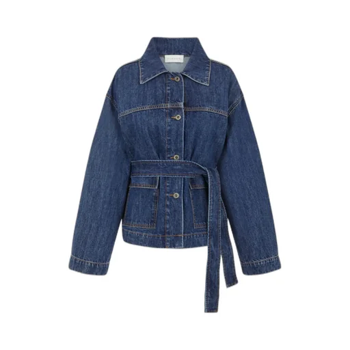 Long-Sleeved Denim Jacket