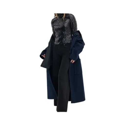 Lucy Sequined Turtleneck Top
