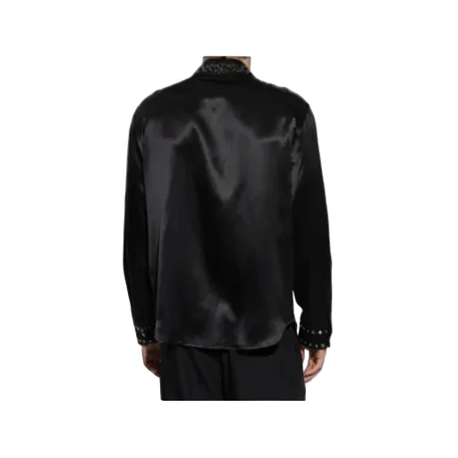 Versace Embellished Long-Sleeved Shirt