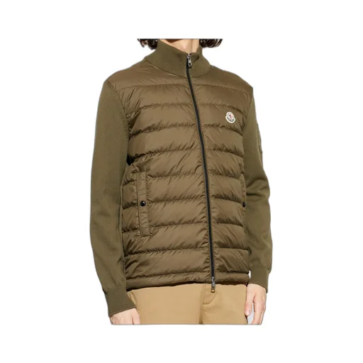 Moncler Padded Zip-Up Cardigan