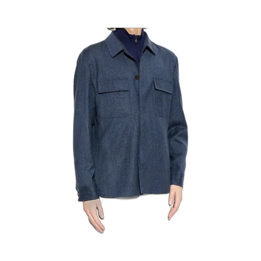 Etro Flap Pocket Shirt Jacket