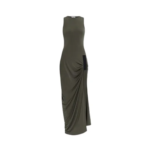 Taped Suspended Maxi Dress
