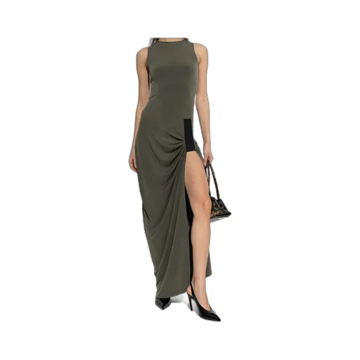 Taped Suspended Maxi Dress