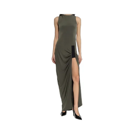 Taped Suspended Maxi Dress
