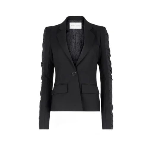 Long-Sleeved Suit Jacket