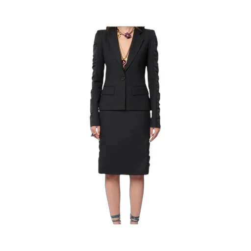 Long-Sleeved Suit Jacket