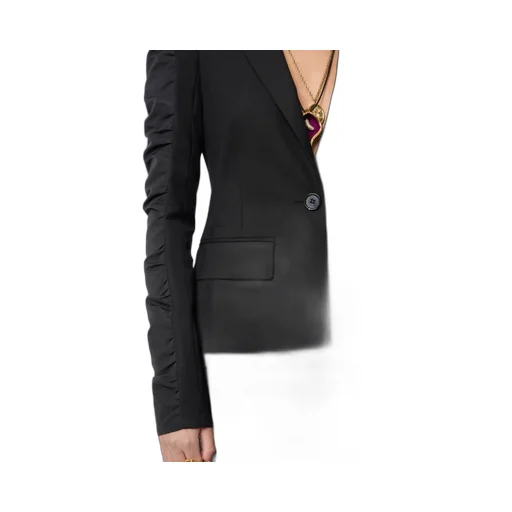 Long-Sleeved Suit Jacket