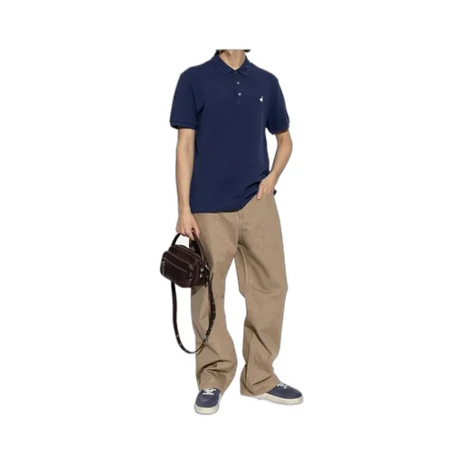 Short-Sleeve Embroidered Polo Shirt