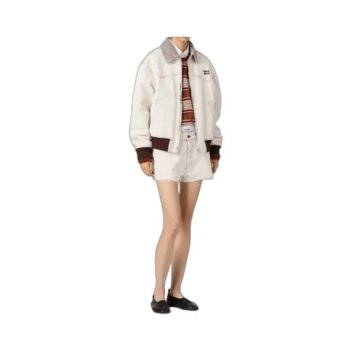 Denim Blouson Jacket